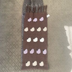 Urban Outfitters sheep scarf